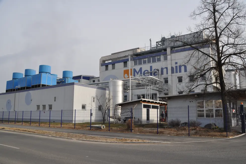 Melamin factory in Kočevje before the 2022 fire. Photo: Aleš Kocjan/STA