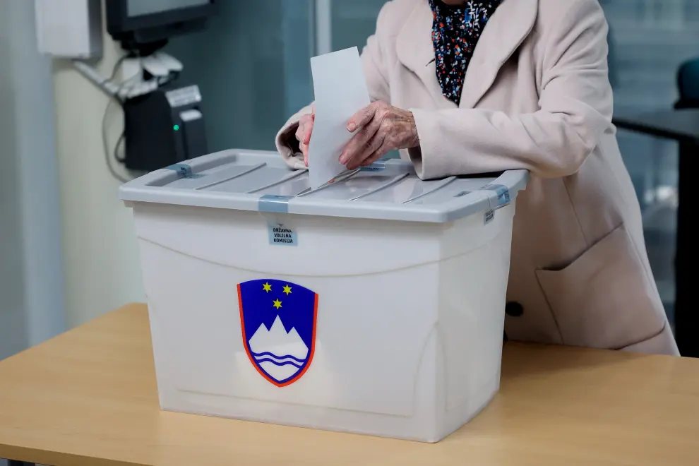 A ballot box. Photo: Daniel Novakovič/STA