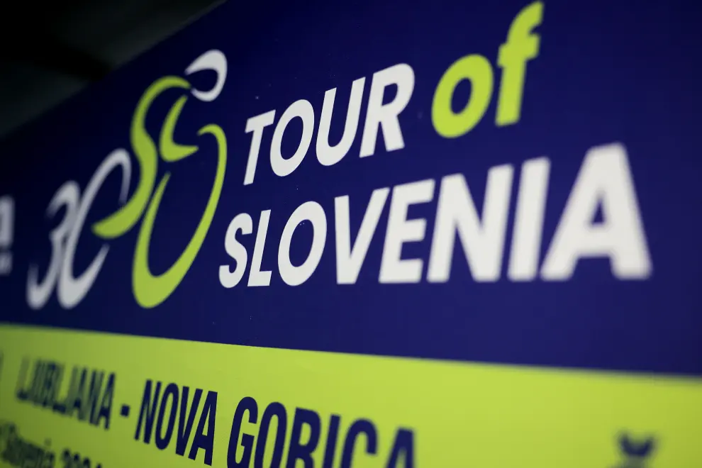 The logo of the 30th Tour of Slovenia, to be held from 12 to 16 June. Photo: Daniel Novakovič/STA