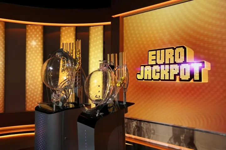 A Eurpojackpot draw. Photo: Courtesy of Loterija Slovenije