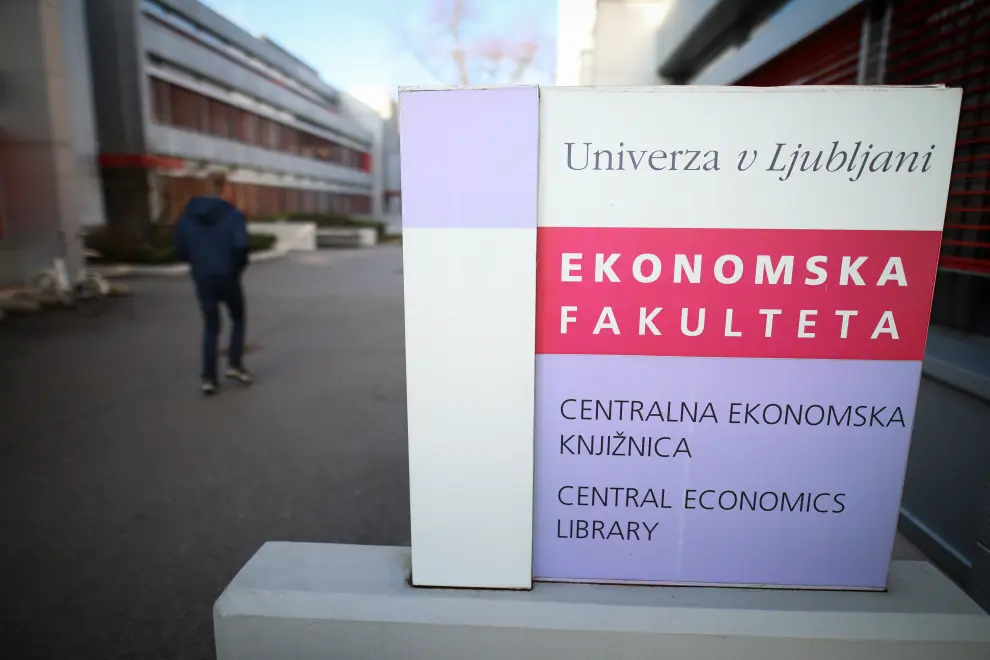 The School of Economics and Business of the University of Ljubljana. Photo: Anže Malovrh/STA